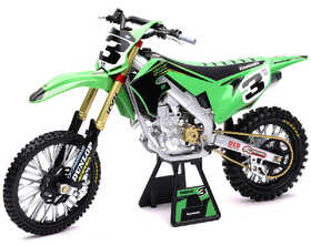 Moto NewRay Kawasaki 450 KXF Eli Tomac - Echelle 1:6°