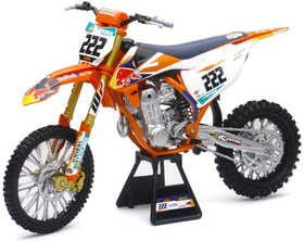 Moto NewRay KTM 450 SX-F Red Bull Antonio CAIROLI - Echelle 1:6°