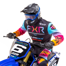 Moto radiocommandée Losi Promoto-MX Club MX Bleu (6)