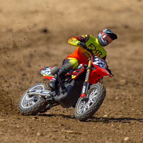 Moto radiocommandée Losi Promoto-MX FXR Rouge (2)