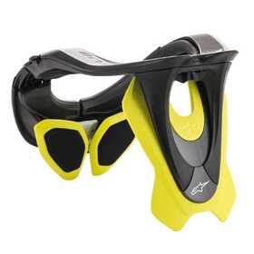 Neck Brace Alpinestars BNS Tech-2 Jaune Fluo 2024 Dos