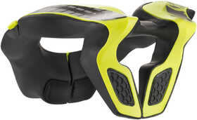 Neck Brace Enfant Alpinestars Jaune Fluo 2024 Derrière