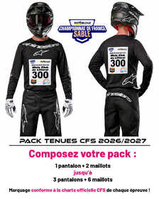 Pack tenues CFS 2026:2027 Alpinestars Fluid Graphite