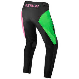 Pantalon cross Alpinestars Racer Compass Rose Fluo Dos