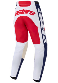 Pantalon cross Alpinestars Racer Riway Bleu-Rouge 2026 Dos