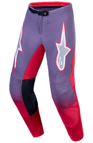 Pantalon cross Alpinestars Supertech AFD Hiten Rouge Fluo 2027