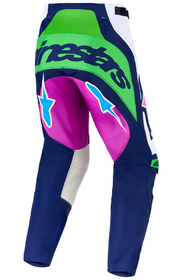 Pantalon cross Alpinestars Techstar Maven Vert Fluo 2027 Dos