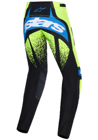 Pantalon cross Alpinestars Techstar Nomur Jaune Fluo 2026 Dos