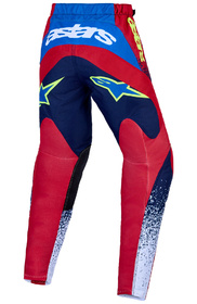 Pantalon cross Enfant Alpinestars Fluid Drag Navy 2027 Dos