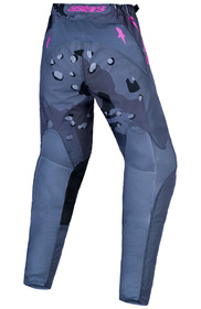 Pantalon cross Enfant Alpinestars Fluid Lone Violet 2027 Dos