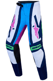 Pantalon cross Enfant Alpinestars Supertech Maven Bleu 2027