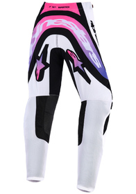 Pantalon cross Enfant Alpinestars Supertech Vista Blanc 2026 Dos