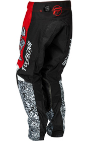 Pantalon cross Enfant Fly Kinetic Mutant Rouge 2026 Dos