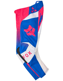 Pantalon cross Enfant Fox 180 Collect Bleu-Rose 2026 Côté
