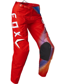 Pantalon cross Enfant Fox 180 Toxsyk Rouge Fluo