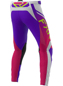 Pantalon cross Enfant FXR Clutch Purple-Razz 2027 Dos