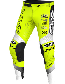 Pantalon cross Enfant FXR Podium Jaune Fluo-Noir 2026