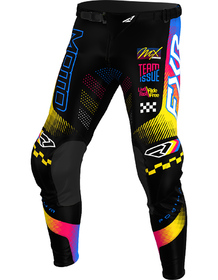 Pantalon cross Enfant FXR Podium Noir-Bleu 2026