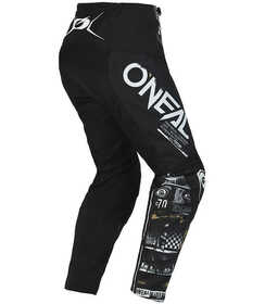 Pantalon cross Enfant O'Neal Element Attack Noir 2024 Dos