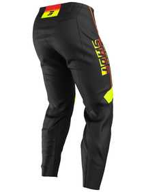 Pantalon cross Enfant Shot Draw Block Jaune Fluo 2026 Dos