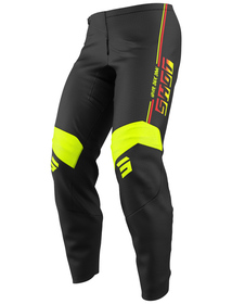 Pantalon cross Enfant Shot Draw Block Jaune Fluo 2026