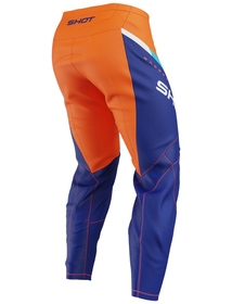 Pantalon cross Enfant Shot Draw Daytona Orange 2026 Dos
