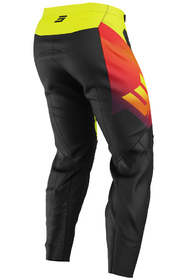 Pantalon cross Enfant Shot Draw Rocket Jaune Fluo 2027 Dos