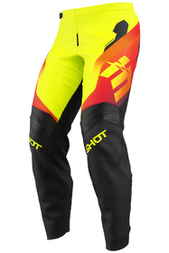 Pantalon cross Enfant Shot Draw Rocket Jaune Fluo 2027