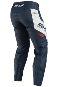 Pantalon cross Enfant Shot Draw Struck Bleu-Orange 2027 Dos