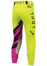 Pantalon cross Enfant Thor Launchmode Shockie Acid 2027 Dos