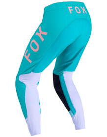 Pantalon cross Femme Fox Flexair Fracture Aqua 2026 Dos