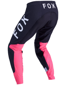 Pantalon cross Femme Fox Flexair Fracture Blanc-Noir 2026 Dos