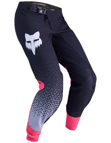 Pantalon cross Femme Fox Flexair Fracture Blanc-Noir 2026