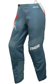 Pantalon cross Femme Thor Sector Split Bleu-Blanc 2024