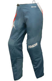 Pantalon cross Femme Thor Sector Split Bleu-Blanc 2024