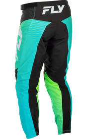 Pantalon cross Fly F-16 Aqua 2026 Dos