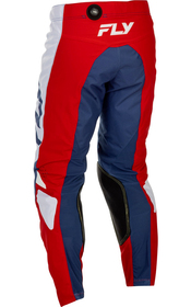 Pantalon cross Fly Kinetic Rouge 2026 Dos