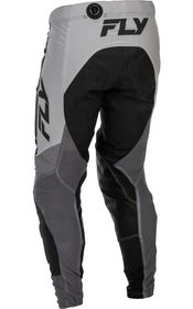 Pantalon cross Fly Lite Gris 2026 Dos