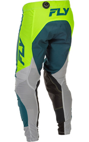 Pantalon cross Fly Lite Lime 2026 Dos