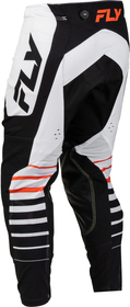 Pantalon cross Fly Racing Evolution DST Bolt Blanc 2027 Dos