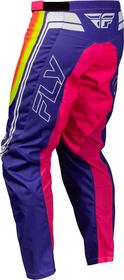 Pantalon cross Fly Racing F-16 Raze Violet 2027 Dos
