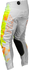 Pantalon cross Fly Racing Kinetic Blur Jaune Fluo 2027 Dos