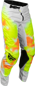 Pantalon cross Fly Racing Kinetic Blur Jaune Fluo 2027
