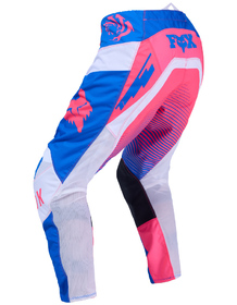Pantalon cross Fox 180 Collect Bleu-Rose 2026 Dos