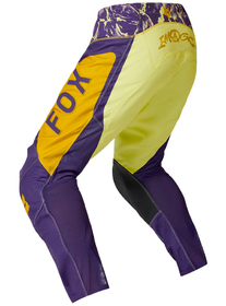 Pantalon cross Fox 180 Image Print Jaune 2026 Dos