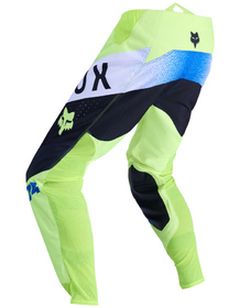Pantalon cross Fox 360 Tine Jaune Fluo 2026 Dos