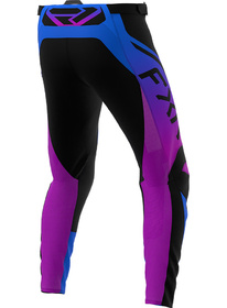 Pantalon cross FXR Clutch Black-Blue 2027 Dos