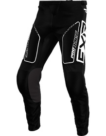 Pantalon cross FXR Clutch Black-White 2024