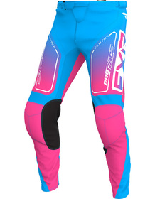 Pantalon cross FXR Clutch Cyan-Pink Fluo 2024