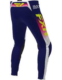 Pantalon cross FXR Clutch Navy-Blanc 2026 Dos